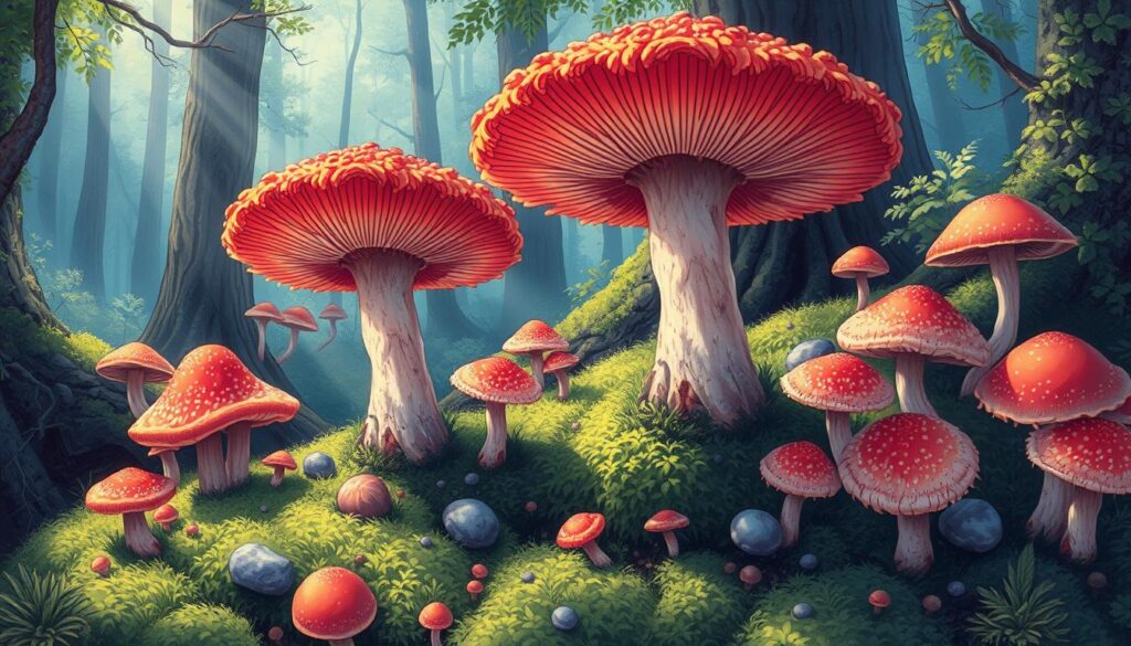 hongos de melena de león hongos de melena de león